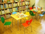 Veselé židličky v dětském oddělení