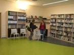 Po rekonstrukci je knihovna prostornější