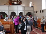 V kostele v obci Slivice